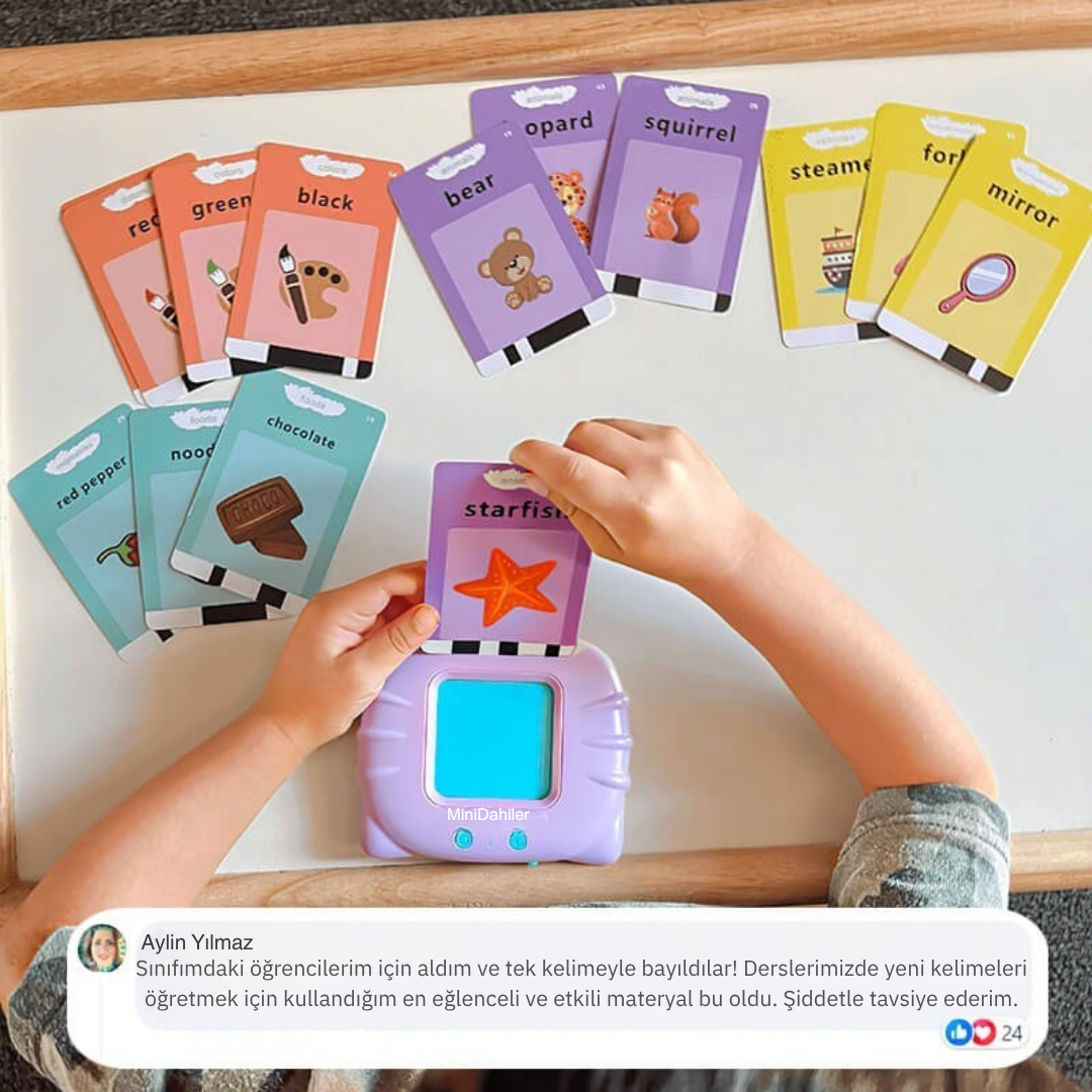 Mini Dahiler İngilizce konuşma kartları