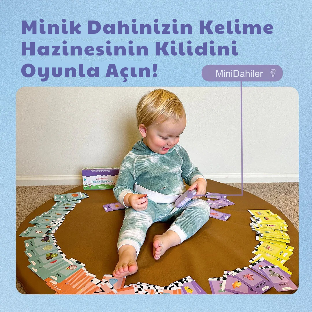 Mini Dahiler İngilizce konuşma kartları